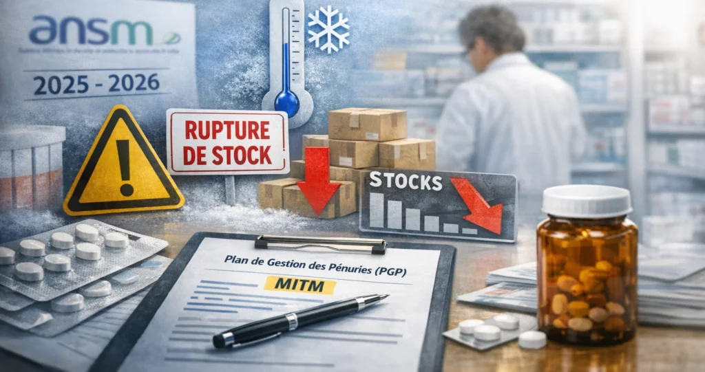 Plan hivernal ANSM 2025-2026 — chaîne logistique pharmaceutique